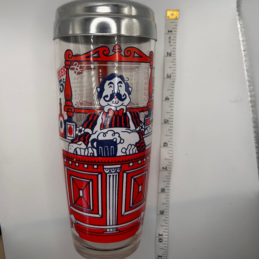 Vintage 1950s Beer Tap Bartender Cocktail Shaker – MCM Barware